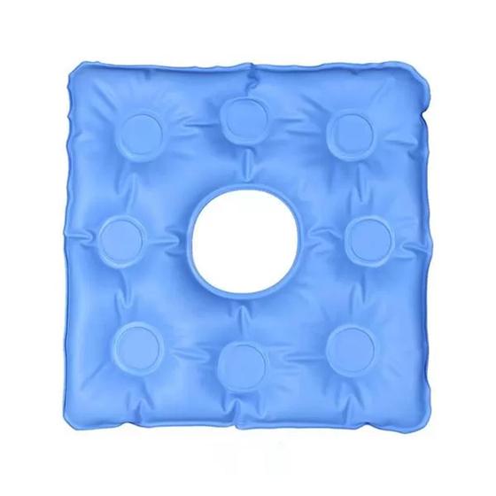 Imagem de Almofada Antiescaras em Gel Terapêutica PVC Azul