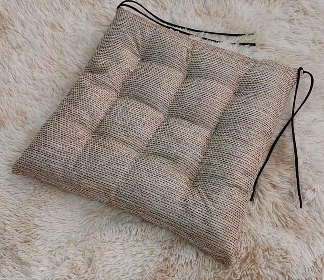 Imagem de Almofada assento futon para cadeira poltrona banquinho