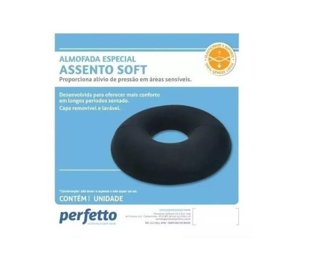 Imagem de Almofada Assento Soft para Cóccix para hemorróidas, pós parto e anti escaras  - Perfetto