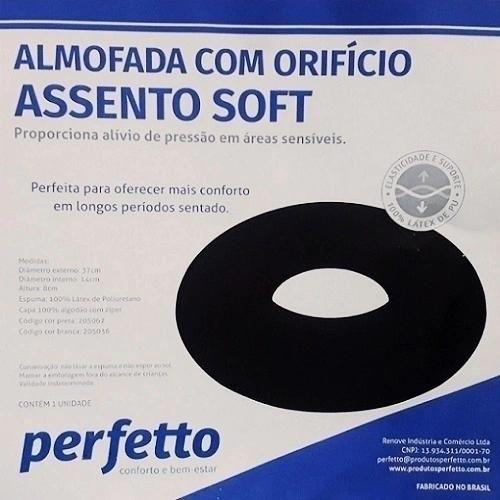 Imagem de Almofada Assento Soft  Perfetto COM ORIFICIO