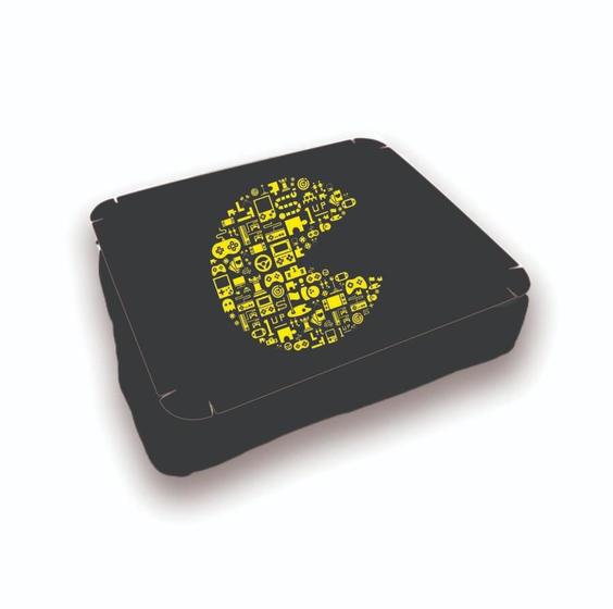 Imagem de Almofada Bandeja para Notebook Laptop Personalizado Pac Man Games