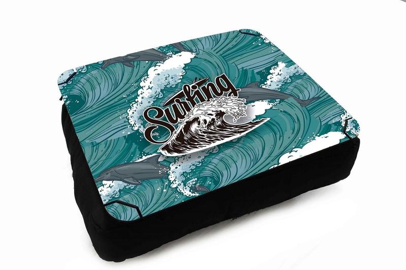 Imagem de Almofada Bandeja para Notebook Laptop Surf Surfista Praia