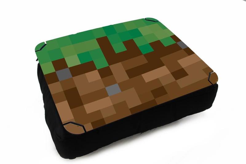 Imagem de Almofada Bandeja para Notebook Laptop use Sala Quarto Personalizado Geek Minecraft