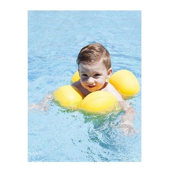 Imagem de Almofada / Bóia Para Piscina Octopus Amarela Baby Pil