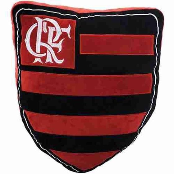 Imagem de Almofada Brasão (Fibra) - Flamengo - Mileno