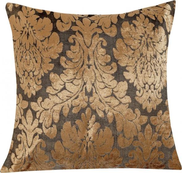 Imagem de Almofada com Enchimento Madri Jacquard   Caramelo