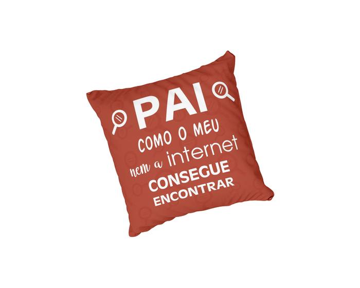 Imagem de Almofada com enchimento Nem a Internet Consegue Encontrar -20x20cm