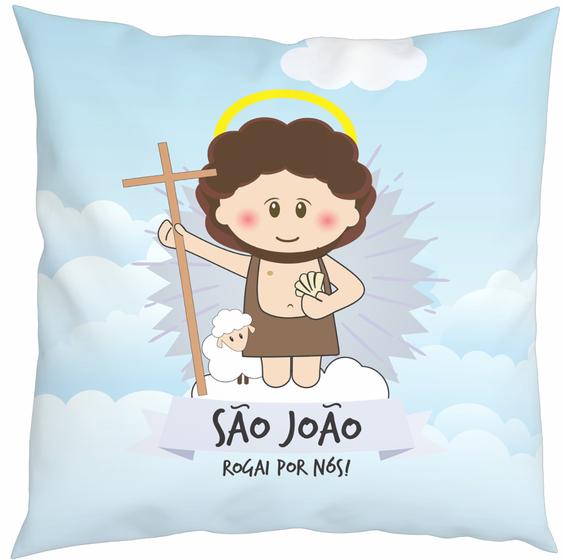 Imagem de Almofada Com Enchimento Oração Santinhos São João