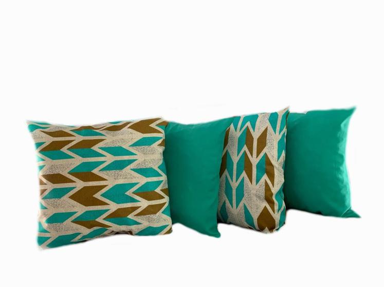 Imagem de Almofada Com Enchimento Pra Sala Sofa Grande Decorativa Colorida