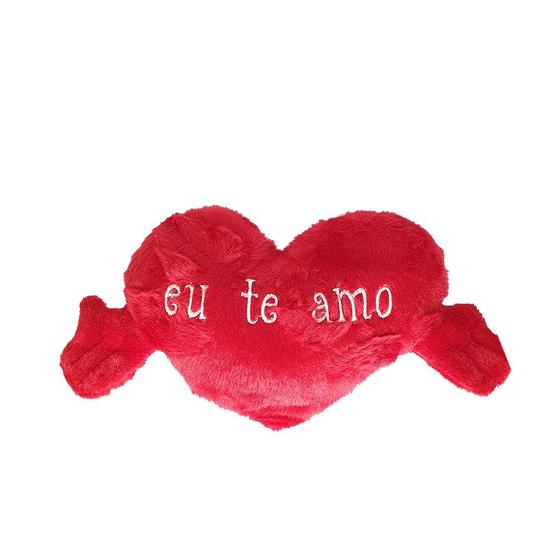 Imagem de Almofada Coração - Eu te Amo - Modelo 4 - M - 1 unidade - Fizzy - Rizzo