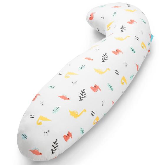 Imagem de Almofada Corporal BYRIVER Contour Cooling 35cm - Para Crianças - Capa Lavável