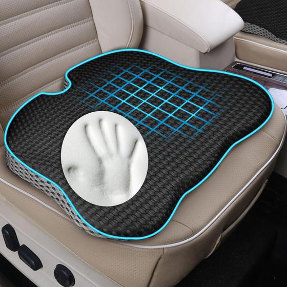 Imagem de Almofada de Assento Hapiclody com Espuma Viscoelástica - Para Carro e Escritório