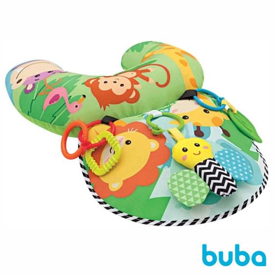 Almofada de Atividades Infantil Para Bebê Com Mordedor Buba Menino Menina Menor preço em Almofada de Atividades Infantil Para Bebê Com Mordedor Buba Menino Menina