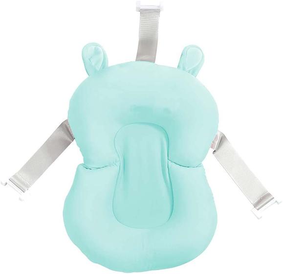 Imagem de Almofada de Banho para Bebê Verde Água - Shiny Toys