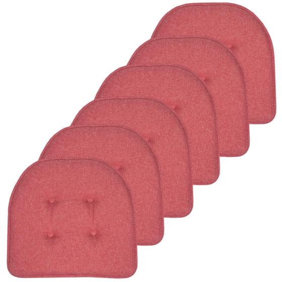 Imagem de Almofada de Cadeira com Espuma de Memória Sweet Home Collection - Pacote com 2