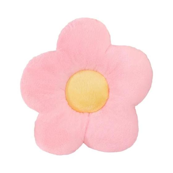 Imagem de Almofada de Cadeira Macia com Flores Coloridas - Para Escritório, Sala de Aula, Sofá e Quarto