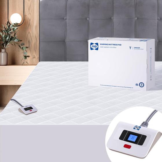 Imagem de Almofada de Colchão Aquecida SEALY Twin Size (99x190cm) com Controlador