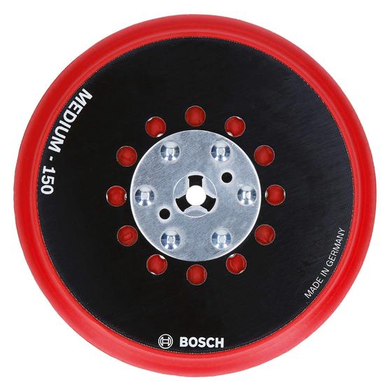 Imagem de Almofada de lixar BOSCH RSM6045 de 15 cm com gancho e laço médio com vários furos