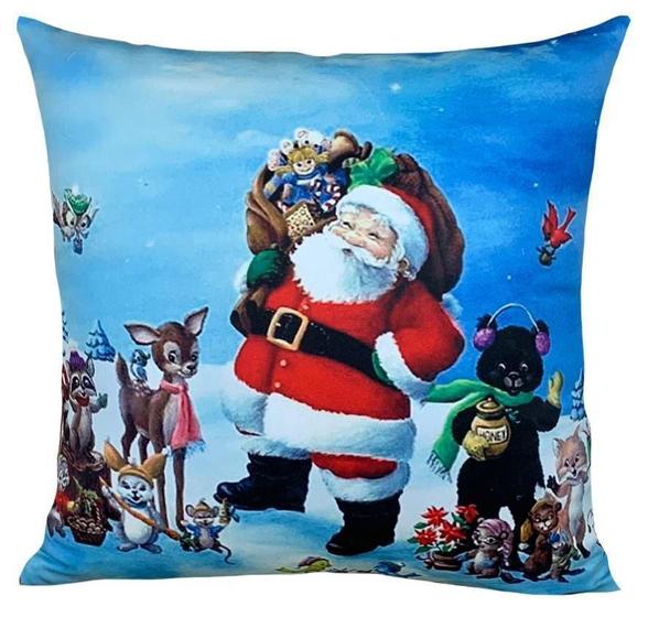 Imagem de Almofada De Natal Papail Noel & Cia 300-88 45X45 Decortextil