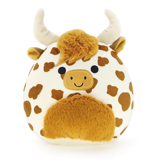 Imagem de Almofada de pelúcia CNAANA Highland Cow Chubby Animal 22 cm Creative