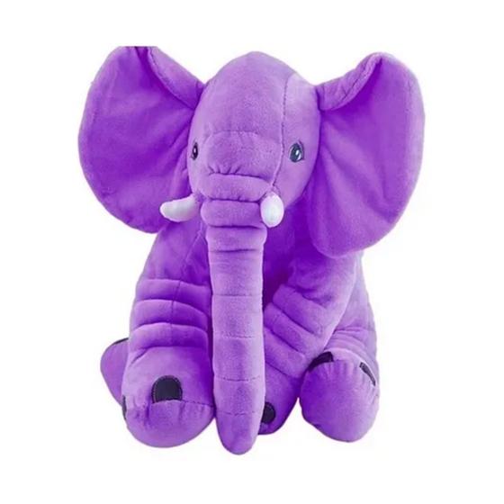 Imagem de Almofada de pelúcia Purple Elephant Emotional Attachment 50x20cm