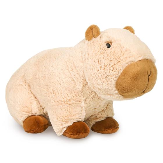 Imagem de Almofada de pelúcia Riuhot Cute Capivara Stuffed Animal 23 cm