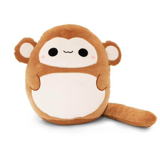 Imagem de Almofada de pelúcia Snuggaboos Jumbo Mia The Monkey 43 cm