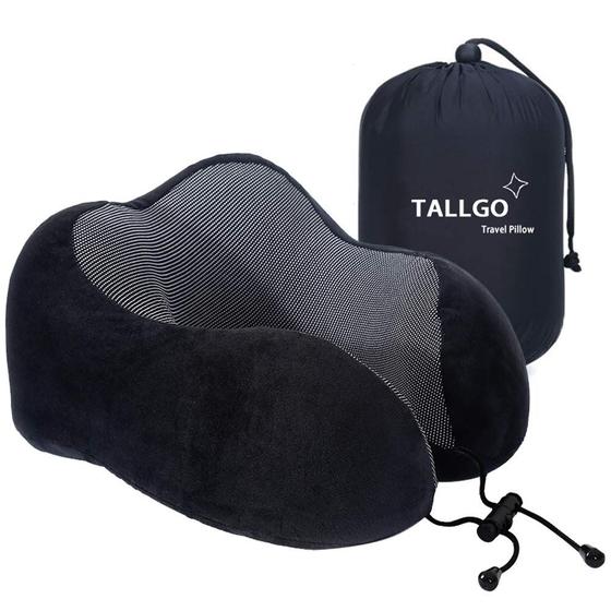 Imagem de Almofada de Pescoço de Viagem TALLGO com Memory Foam - Suporte para Cabeça