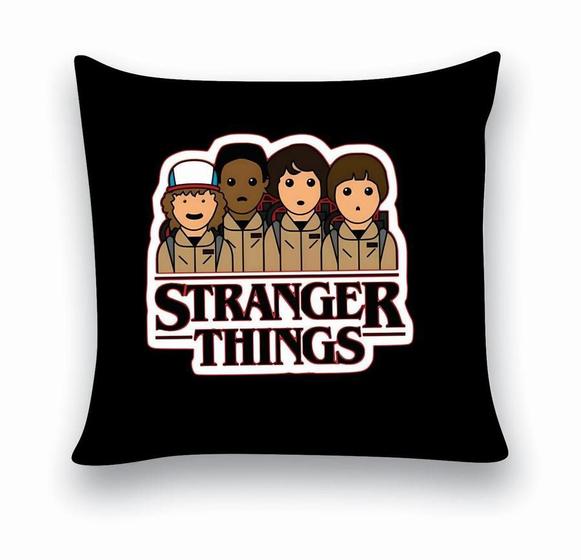 Imagem de Almofada Decorativa 25x25 Personalizado Cheias Bonecos Stranger THings