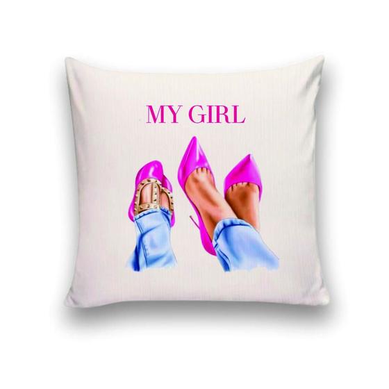 Imagem de Almofada Decorativa 25x25 Personalizado Cheias My Girls