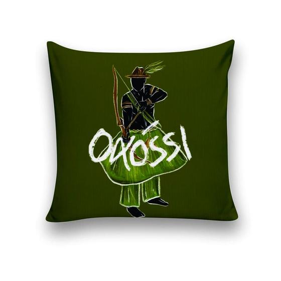 Imagem de Almofada Decorativa 40x40 Personalizado Cheias Oxossi