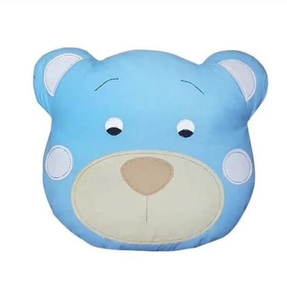 Imagem de Almofada Decorativa Cara de Urso 01 Peça - Diversas Cores