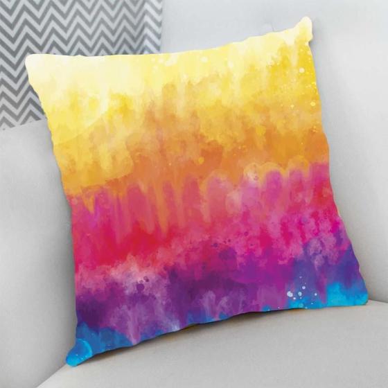 Imagem de Almofada Decorativa Cheia c/ Zíper 40x40cm,Tie Dye