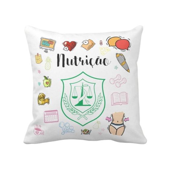 Imagem de Almofada Decorativa Nutrição Personalizada Com Nome