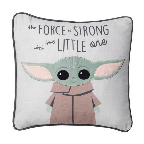 Imagem de Almofada Decorativa para Berçário Lambs & Ivy - Star Wars The Child