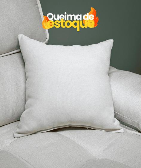 Imagem de Almofada Decorativa Quadrada CL Linho 45x45cm