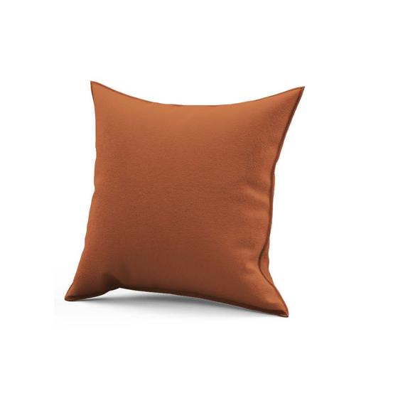 Imagem de Almofada Decorativa Quadrada Lih 45x45cm Cheia com Enchimento Suede Terracota - Ahazzo Móveis