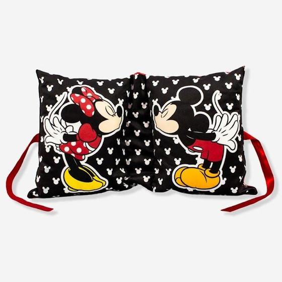 Imagem de Almofada Fibra Veludo 30x30cm Minnie Mickey AA0570