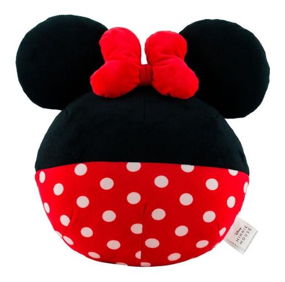 Imagem de Almofada Formato Imagem Minnie Mouse 40x16x37cm  Disney