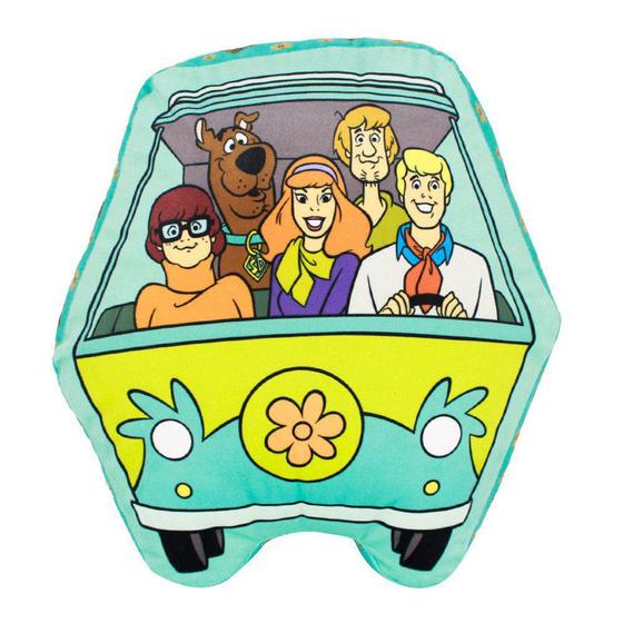 Imagem de Almofada Formato Mystery Machine Scooby Doo Fibra - Zona Criativa