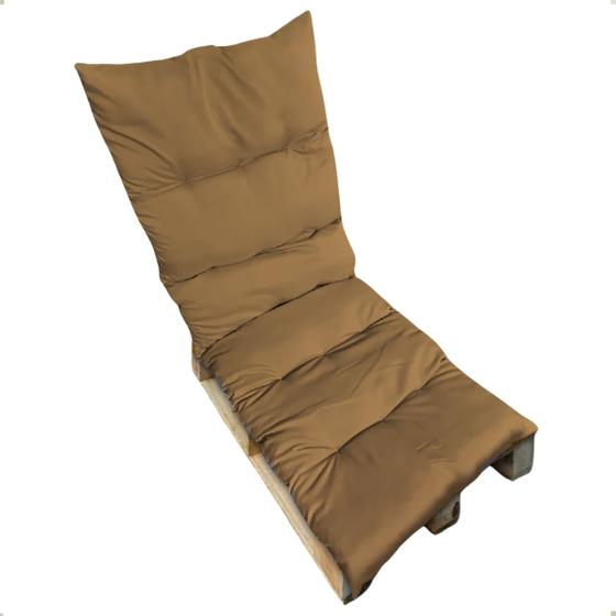 Imagem de Almofada Futon Cadeira Colchonete Futton Sofá Pallet Grande Espreguiçadeira