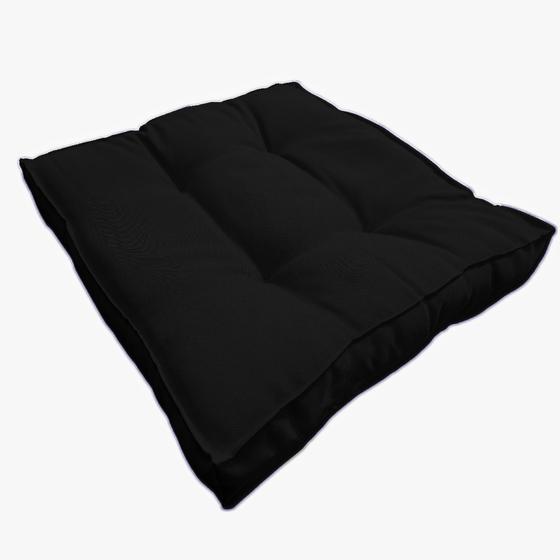 Imagem de Almofada Futon Decoração 45x45 Novita Cm Preto Cód. 604