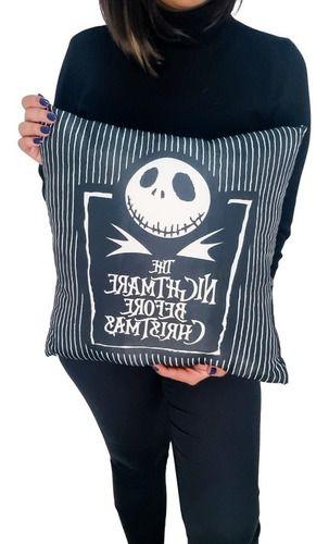 Imagem de Almofada Geek O Estranho Mundo De Jack Skellington Christmas