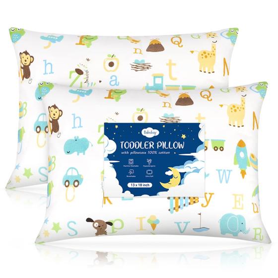 Imagem de Almofada Infantil Babebay 13x18cm com Fronha de Algodão Macio
