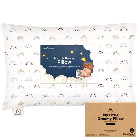 Imagem de Almofada KeaBabies Jumbo para Bebês - 14x20" - Algodão Orgânico - Lavável à Máquina