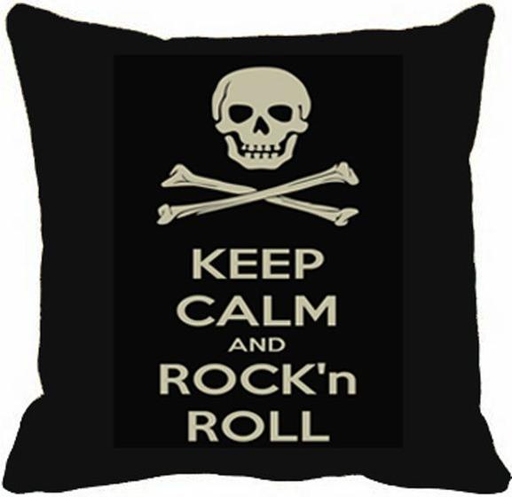 Imagem de Almofada Keep Calm Rock in Roll