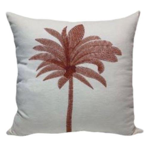 Imagem de Almofada Linho Cru C/ Bordado DC 039-18 52X52  Decortextil
