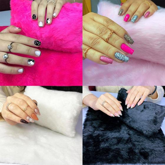 Imagem de Almofada Manicure Fundo Decoração De Unhas Decoradas