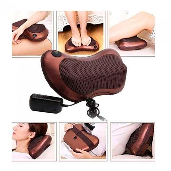 Imagem de Almofada Massageadora Relaxante Bivolt Perfeita Redução