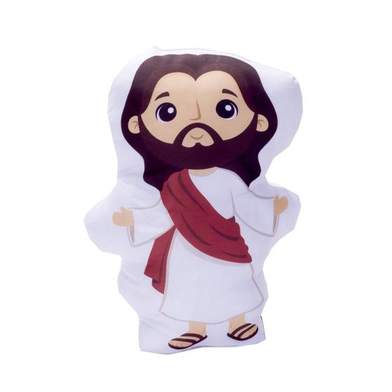 Imagem de Almofada Naninha Jesus Cristo para bebê Deccoralle